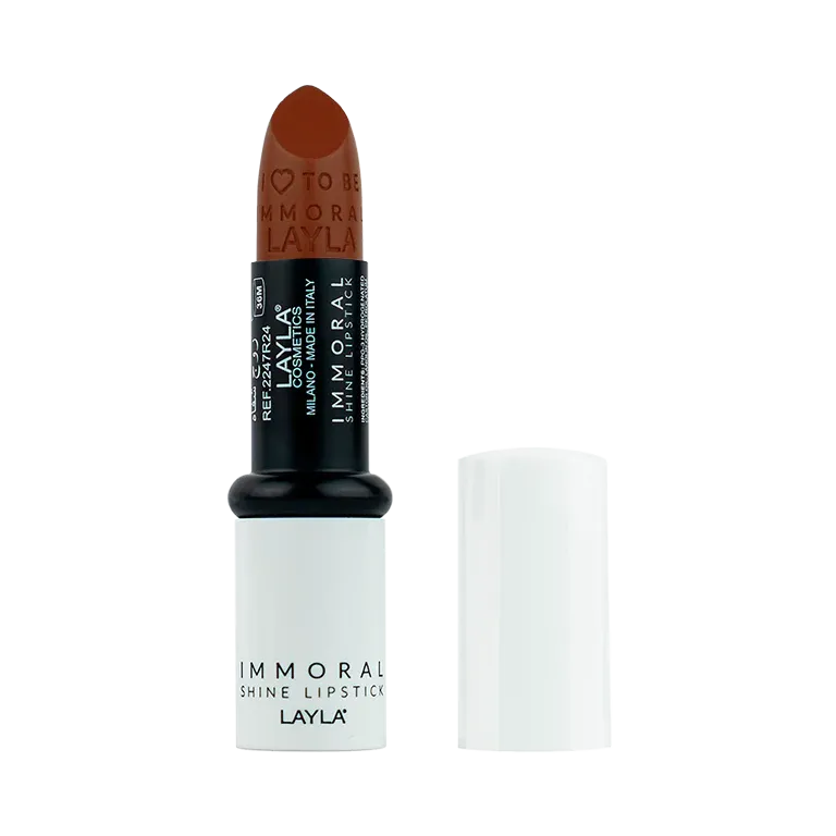 Помада для губ блестящая Immoral Shine Lipstick (2247R24-024, N.24, Heatwav 2247R24-001 фото 1