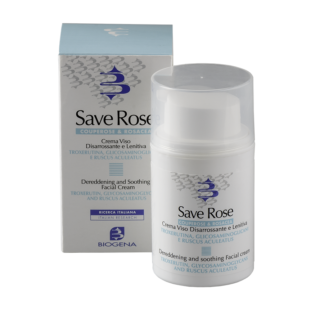 Дневной крем для кожи с куперозом Biogena Save Rose