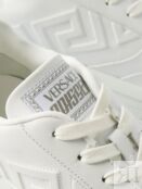 Кожаные кроссовки odissea Versace, белый
