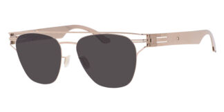 Солнцезащитные очки унисекс Ic Berlin Supremacy Rose Gold Black GT Full Met