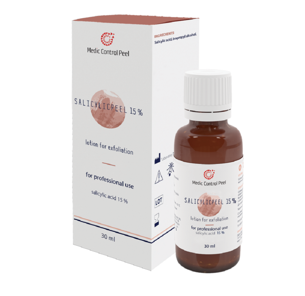 Лосьон для поверхностного химического пилинга Salicylicpeel 15%