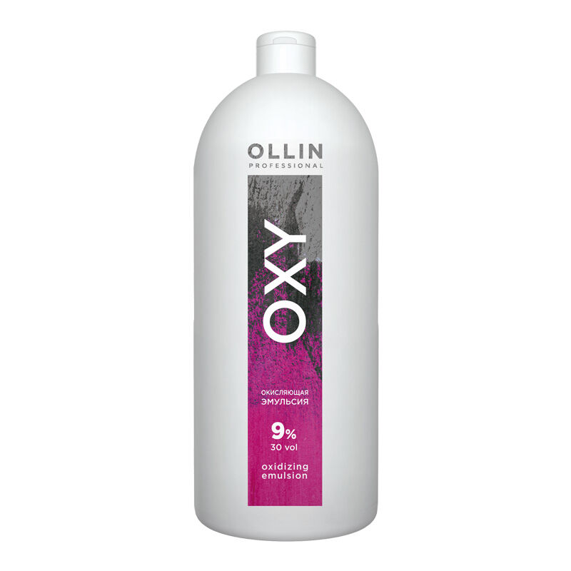 Окисляющая эмульсия 9% 30vol. Oxidizing Emulsion Ollin Oxy (397618, 1000 мл 397526 фото 1