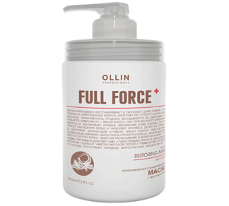 Интенсивная восстанавливающая маска с маслом кокоса Ollin Full Force (72578