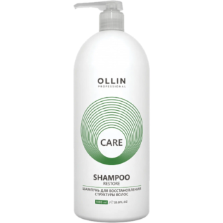 Шампунь для восстановления структуры волос Restore Shampoo Ollin Care (3951