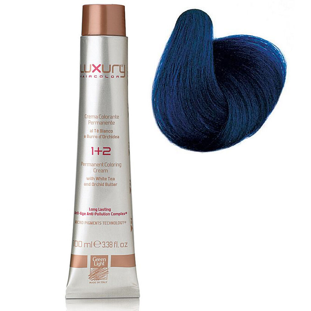 Стойкая крем-краска Синий Luxury Hair Color Blue 550064 фото 1