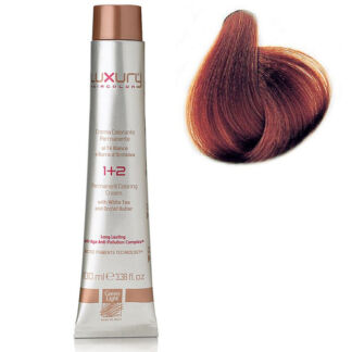 Стойкая крем-краска Темный медный блондин 6.4 Luxury Hair Color Dark Copper