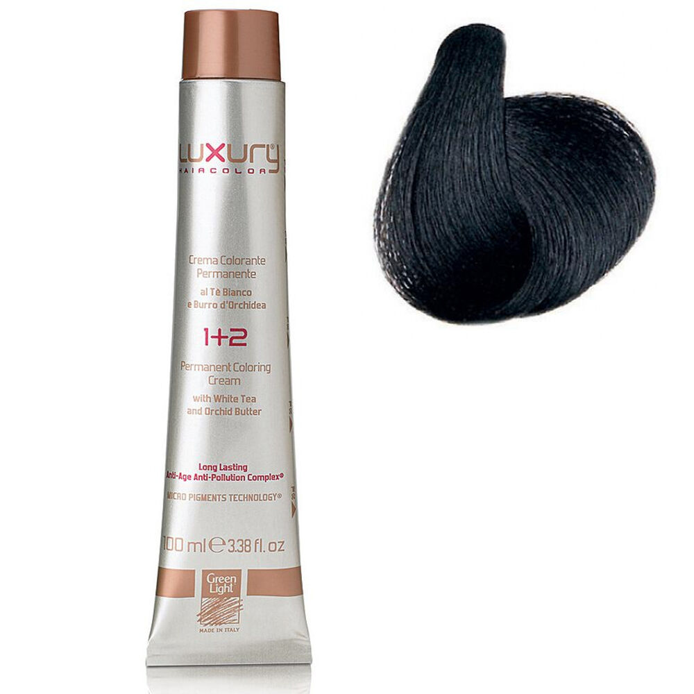 Стойкая крем-краска Интенсивный темный каштан 2 Luxury Hair Color Intense D 550102 фото 1