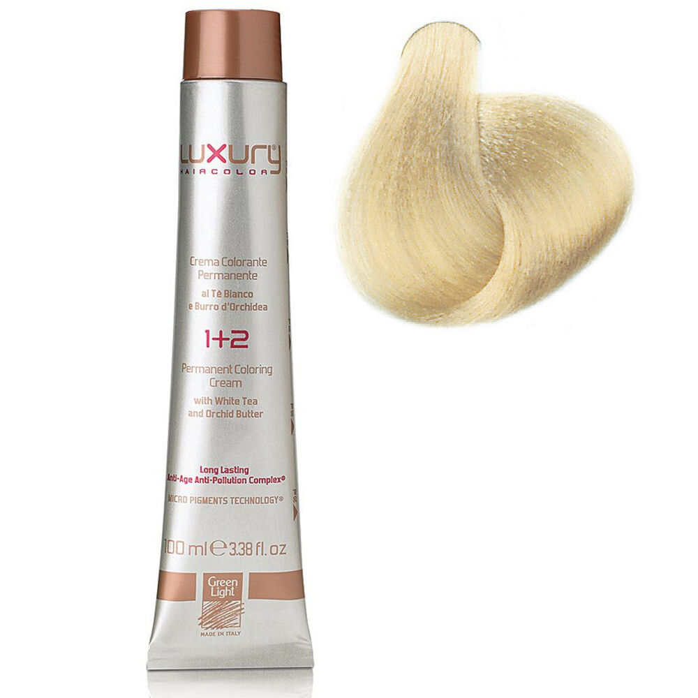 Стойкая крем-краска Спокойный экстра песочный блондин 12.13 Luxury Hair Col