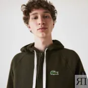 Хлопковая толстовка Lacoste фото 3