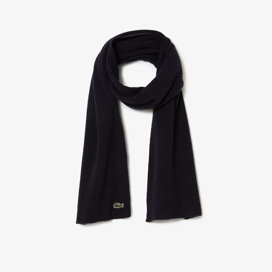 Шерстяной шарф Lacoste Unisex фото 1