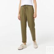 Женские брюки Lacoste с поясом на шнурке CARROT FIT