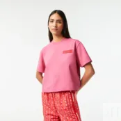 Женская футболка Lacoste Oversize fit из хлопка