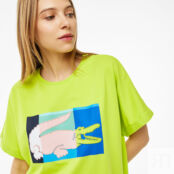 Женская футболка Lacoste LOOSE FIT