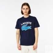 Мужская футболка Lacoste Regular Fit XL с принтом фото 1