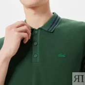 Мужcкой свитер-поло Lacoste с коротким рукавом фото 5