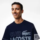 Мужская футболка Lacoste из органического хлопка фото 3