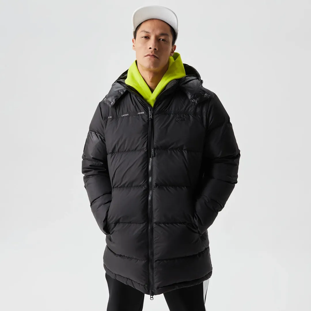 Длинный пуховик Lacoste фото 1