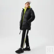 Длинный пуховик Lacoste фото 3