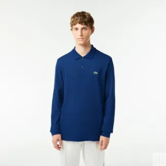 Мужское поло Lacoste L.12.21 Classic fit с длинным рукавом