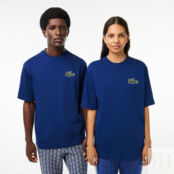 Футболка Lacoste Unisex из органического хлопка с большим лого фото 1