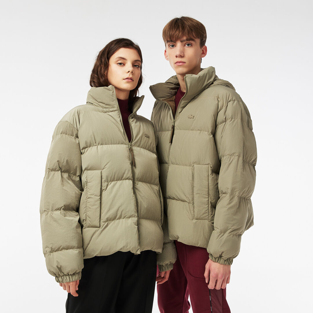 Дутая короткая куртка Lacoste Unisex фото 1