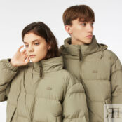 Дутая короткая куртка Lacoste Unisex фото 3
