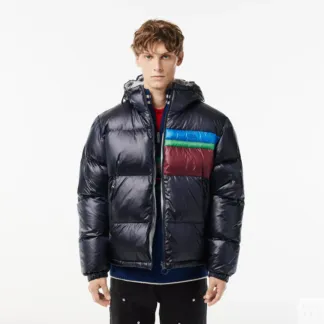 Мужская двусторонняя пуховая куртка Lacoste