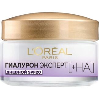 L'ORÉAL PARIS Дневной крем для лица SPF20 с гиалуроновой кислотой Гиалурон