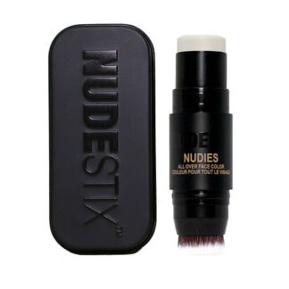 NUDESTIX Хайлайтер Nudies Glow в стике, со встроенной кисточкой для растуше