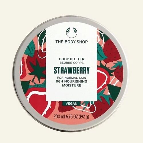 THE BODY SHOP Увлажняющий баттер для тела Strawberry для нормальной кожи 20 MPL319261 фото 1