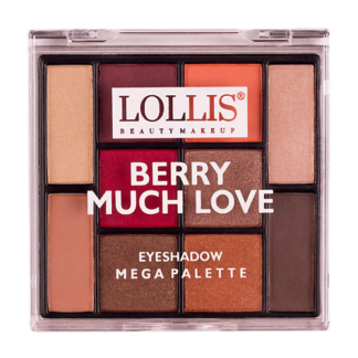 LOLLIS Тени для век Berry Much Love Eyeshadow Palette 10 Colors