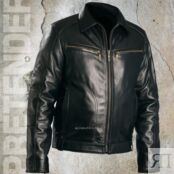 Кожаная куртка мужская Pretender Megapolis черная