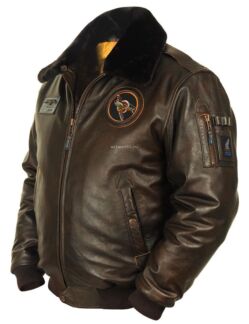 Кожаная куртка английских пилотов B-15 Supermarine Spitfire brown
