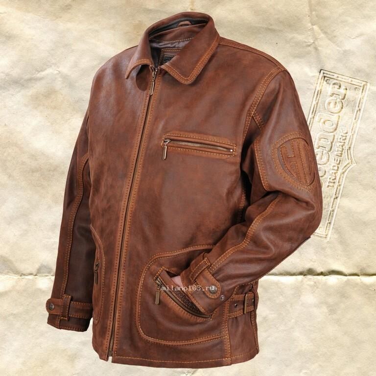 Кожаная куртка мужская Harley-Davidson (HD)