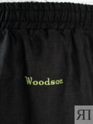 Шорты банщика WoodSon чёрный лен с (размер 50-52)