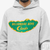 Толстовка Billionaire Boys Club Chenille Mountainscape, серый b23331-hg | HEATHER GREY фото 5