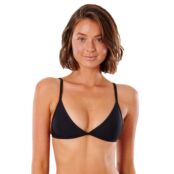 Топ бикини Rip Curl Premium Surf Banded Fixed Tri, черный 138045279 | Black фото 1