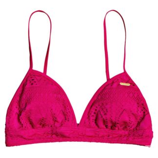 Топ бикини Roxy Sweet Wildness Fixed Triangle, розовый