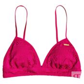 Топ бикини Roxy Sweet Wildness Fixed Triangle, розовый 137384903 | Pink фото 1