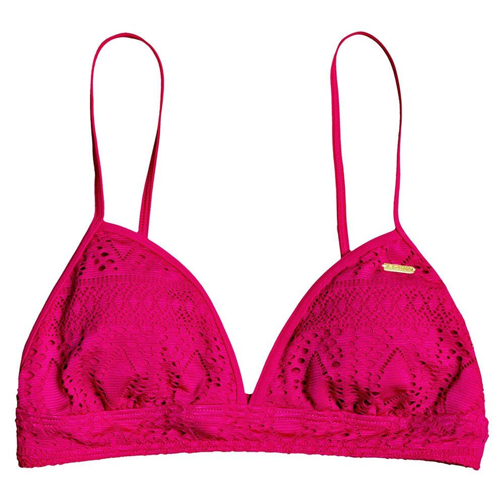 Топ бикини Roxy Sweet Wildness Fixed Triangle, розовый 137384903 | Pink фото 1