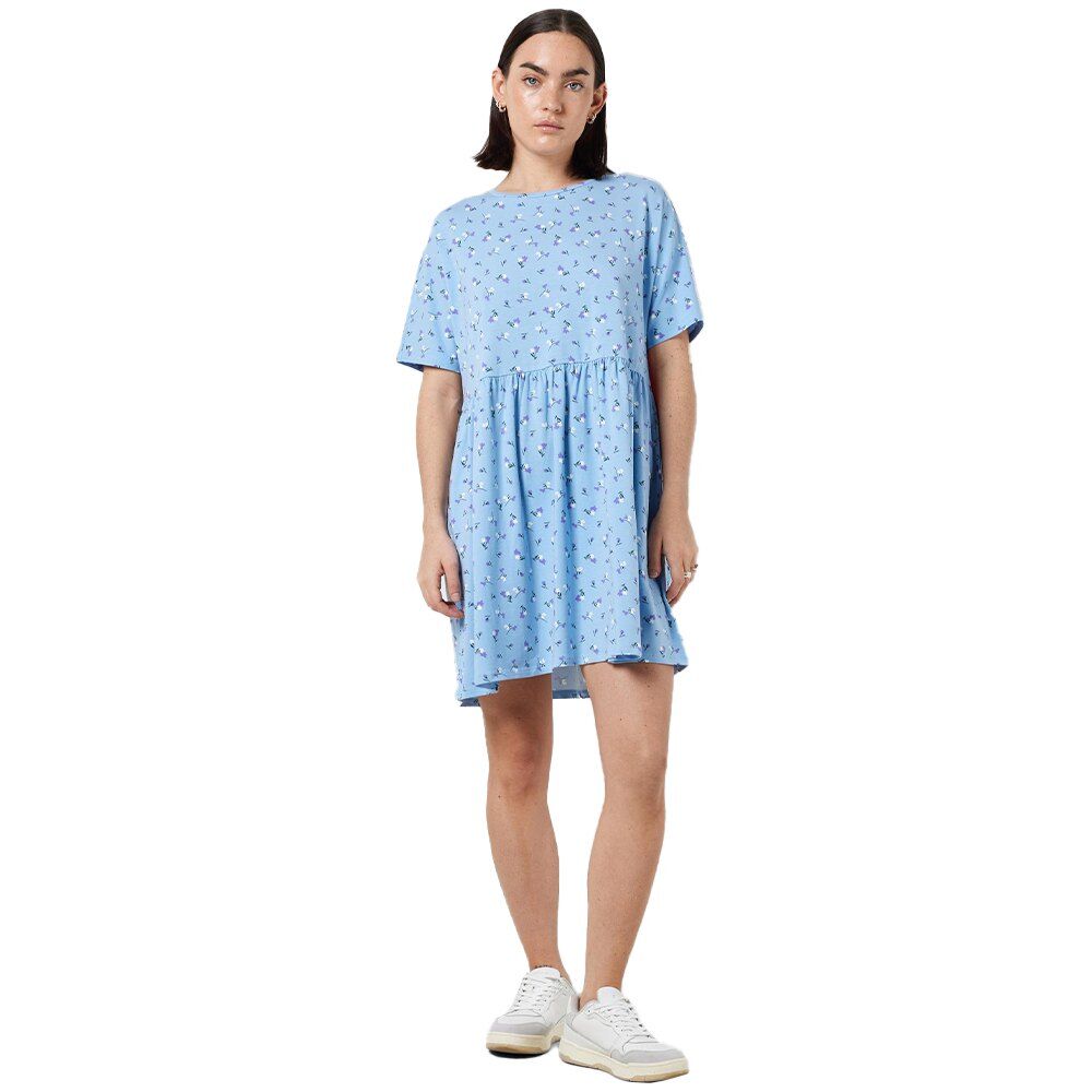 Короткое платье Noisy May Kerry Short Sleeve, синий 139727557 | Blue фото 1