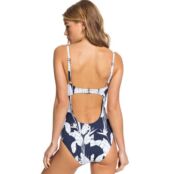 Купальник Roxy PT Beach Classics UW O PC, синий 137486867 | Blue фото 2