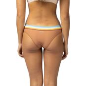 Низ бикини Rip Curl Sunrise Stripe Cheeky Hipster, коричневый 140068936 | Brown фото 2