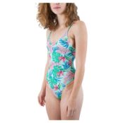 Купальник Hurley Java Tropical Cheeky, синий 139596232 | Blue фото 3