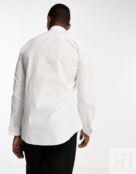 Белая элегантная рубашка с длинными рукавами French Connection