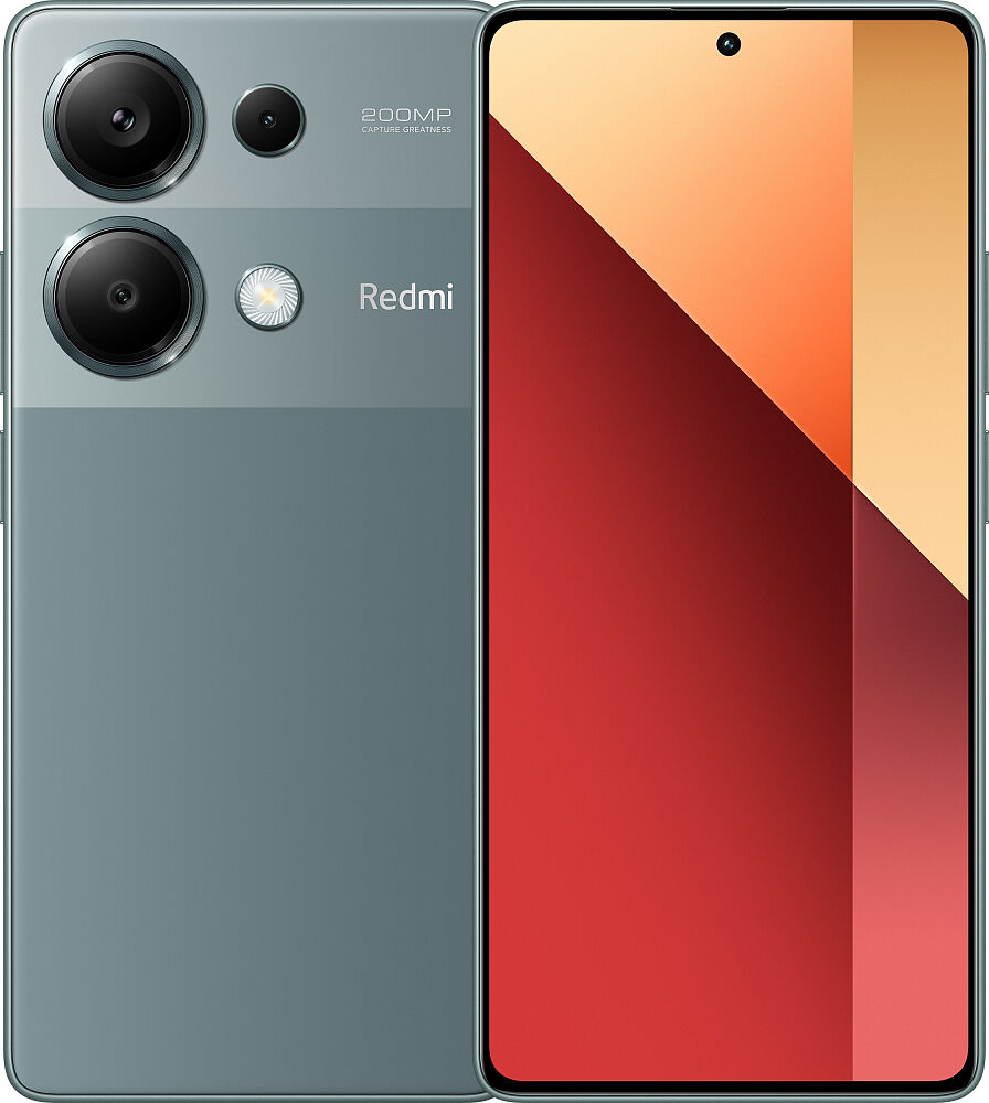 Смартфон Redmi Note 13 Pro 4G, 8+256 ГБ, Лесной зеленый