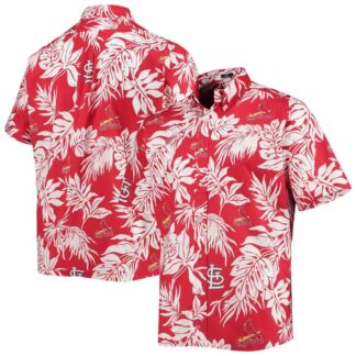Мужская красная рубашка на пуговицах Reyn Spooner St. Louis Cardinals Aloha
