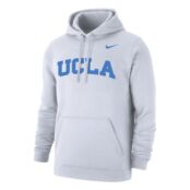 Мужской белый пуловер с капюшоном и логотипом UCLA Bruins Club Nike 79191671 фото 2