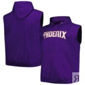 Мужской пуловер с капюшоном из джерси Phoenix Suns Big & Tall фиолетового ц