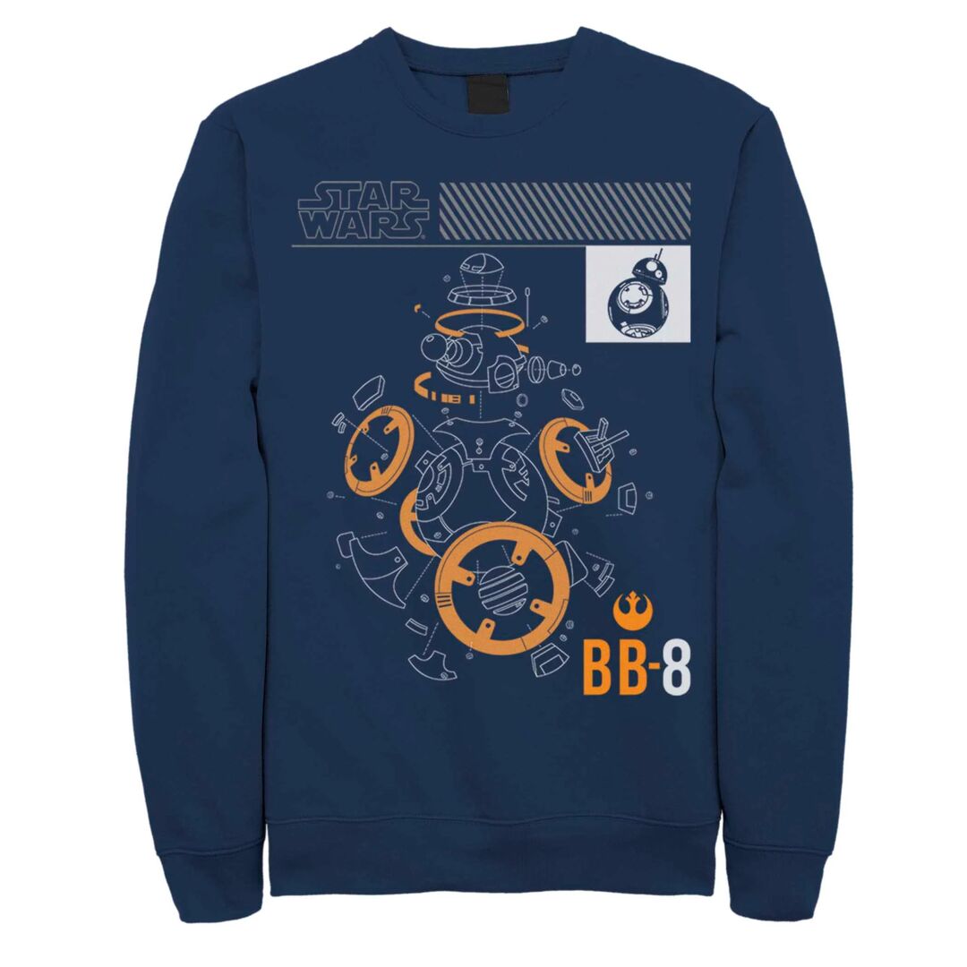 Мужской свитшот «Звездные войны BB-8» Licensed Character 80816708 фото 1